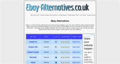 Desktop Screenshot of ebay-alternatives.co.uk